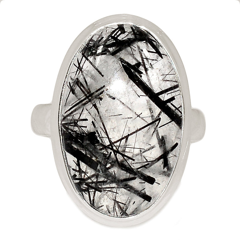 Black Rutilated Quartz Ring - BRUR2923