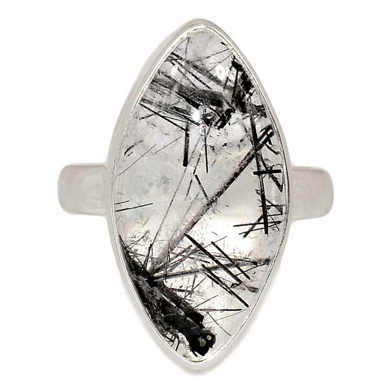 Black Rutilated Quartz Ring - BRUR2926