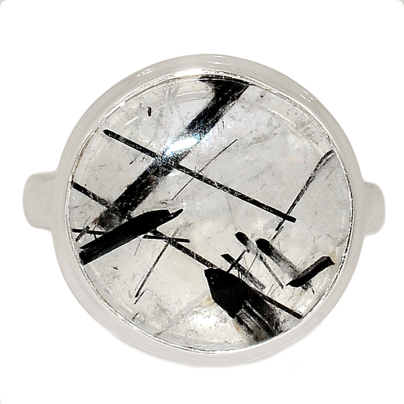 Black Rutilated Quartz Ring - BRUR2933