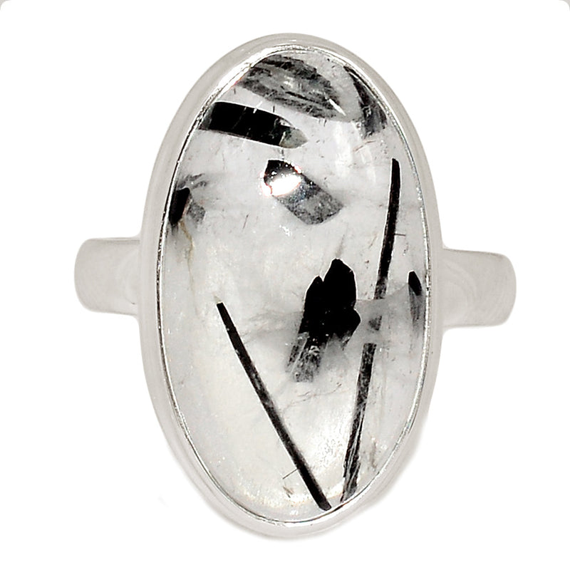 Black Rutilated Quartz Ring - BRUR2937