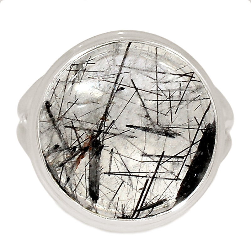 Black Rutilated Quartz Ring - BRUR2941