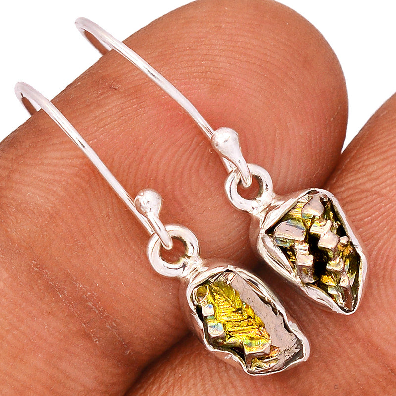 1.1" Bismuth Crystal Earrings - BSCE4