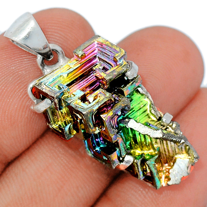 1.5" Claw - Bismuth Crystal Pendants - BSCP507