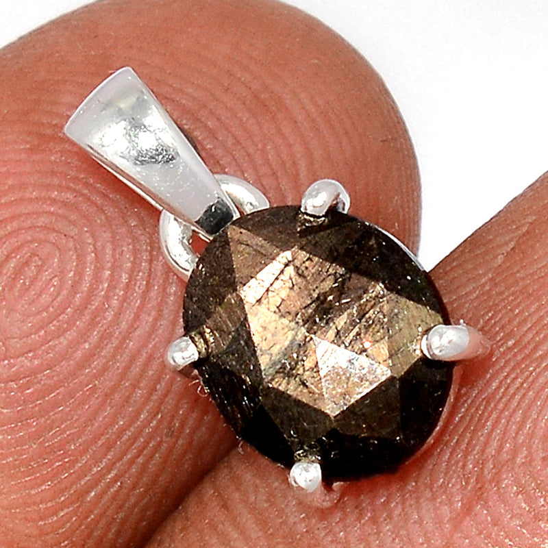 0.6" Claw - Zawadi Golden Sapphire Pendants - BSFP271