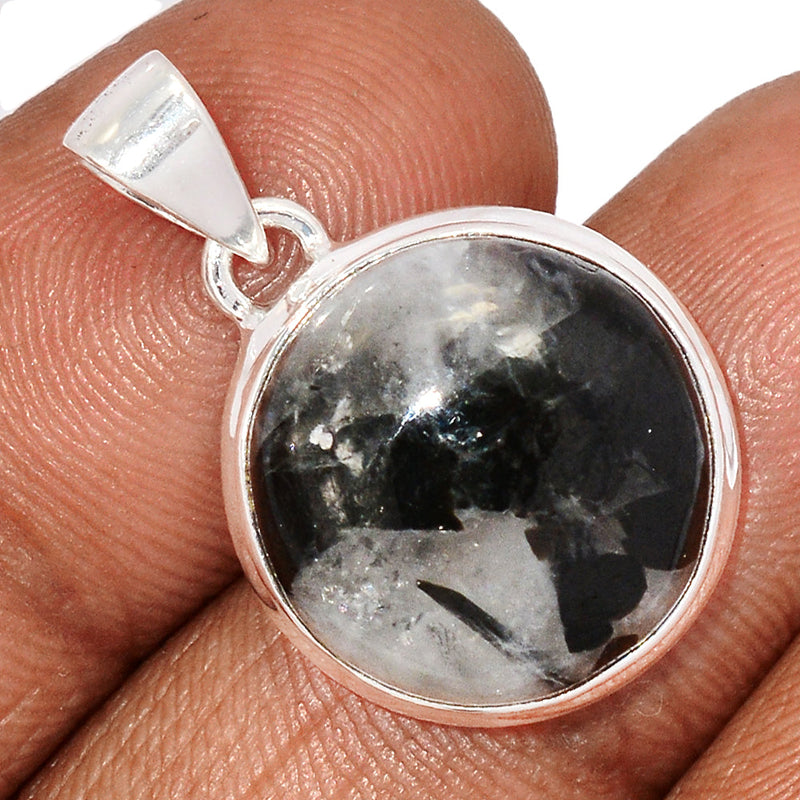 1.1" Black Tourmaline In Quartz Pendants - BTQP98