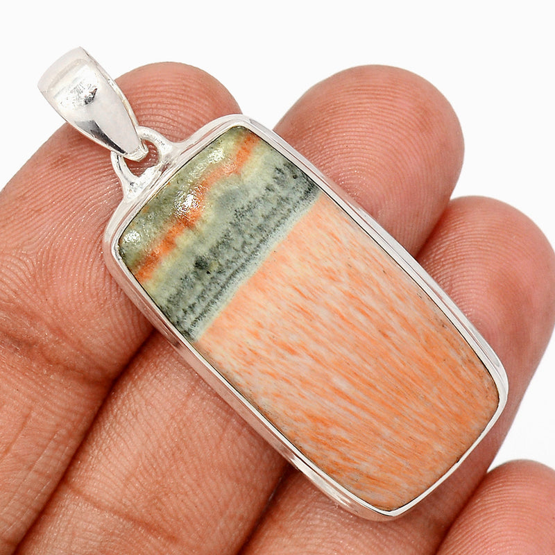 1.8" Celestobarite Crystal Pendants - CBCP211