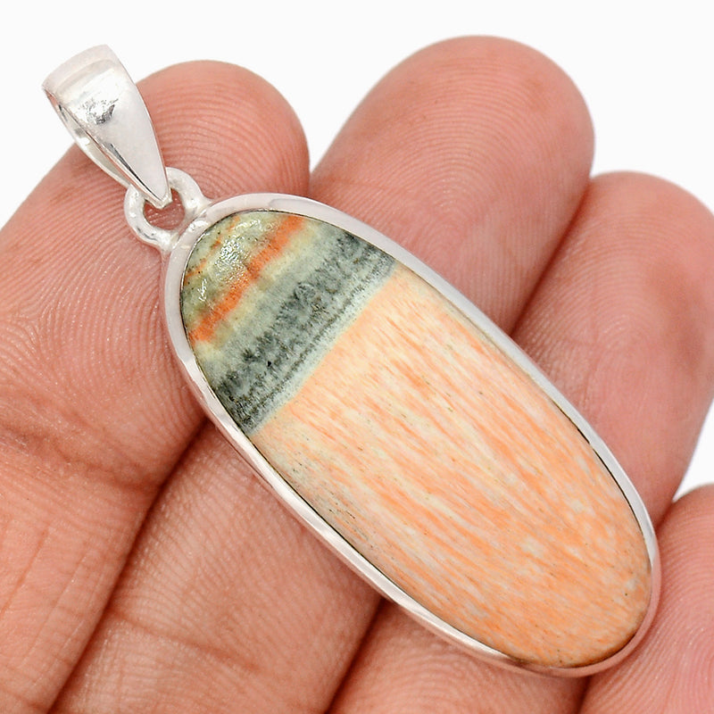 2.1" Celestobarite Crystal Pendants - CBCP218