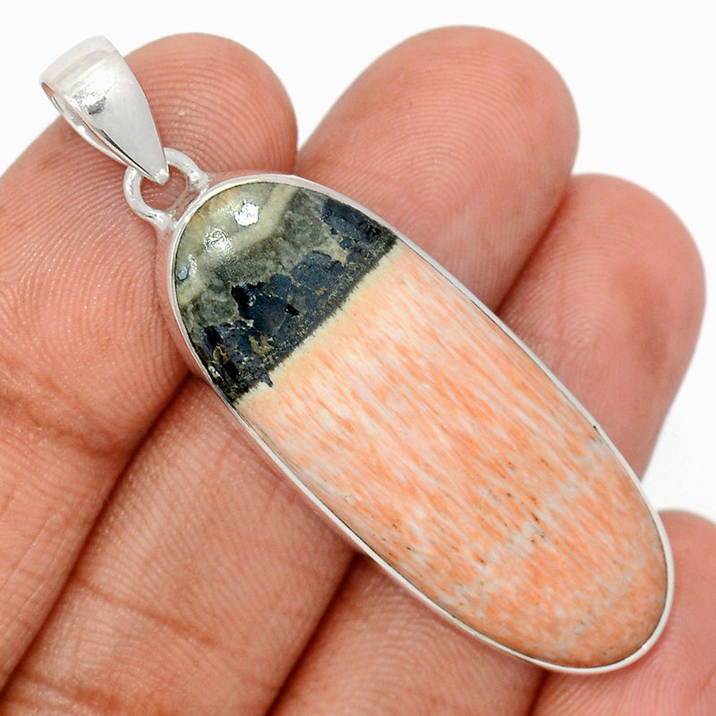 2.1" Celestobarite Crystal Pendants - CBCP220