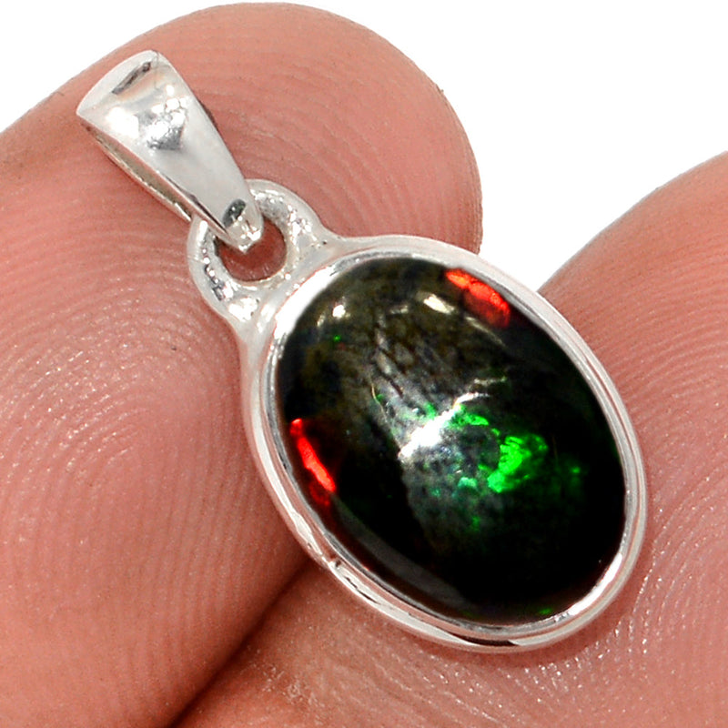 0.8" Chalama Black Opal Pendants - CBOP550