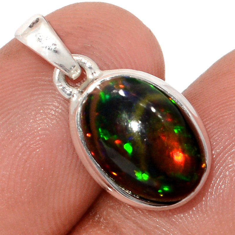 0.8" Chalama Black Opal Pendants - CBOP570