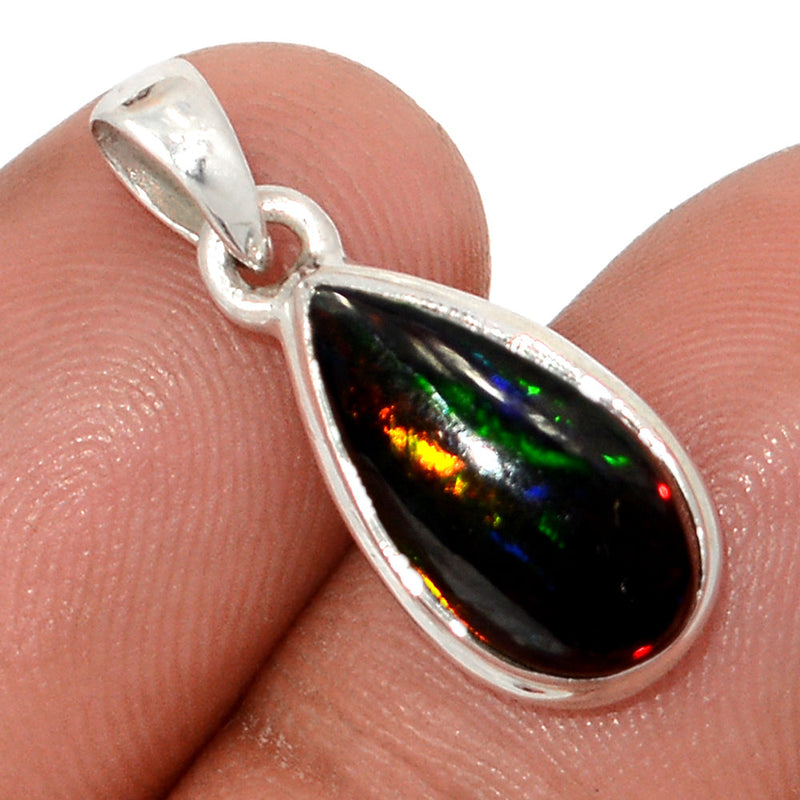 1" Chalama Black Opal Pendants - CBOP574