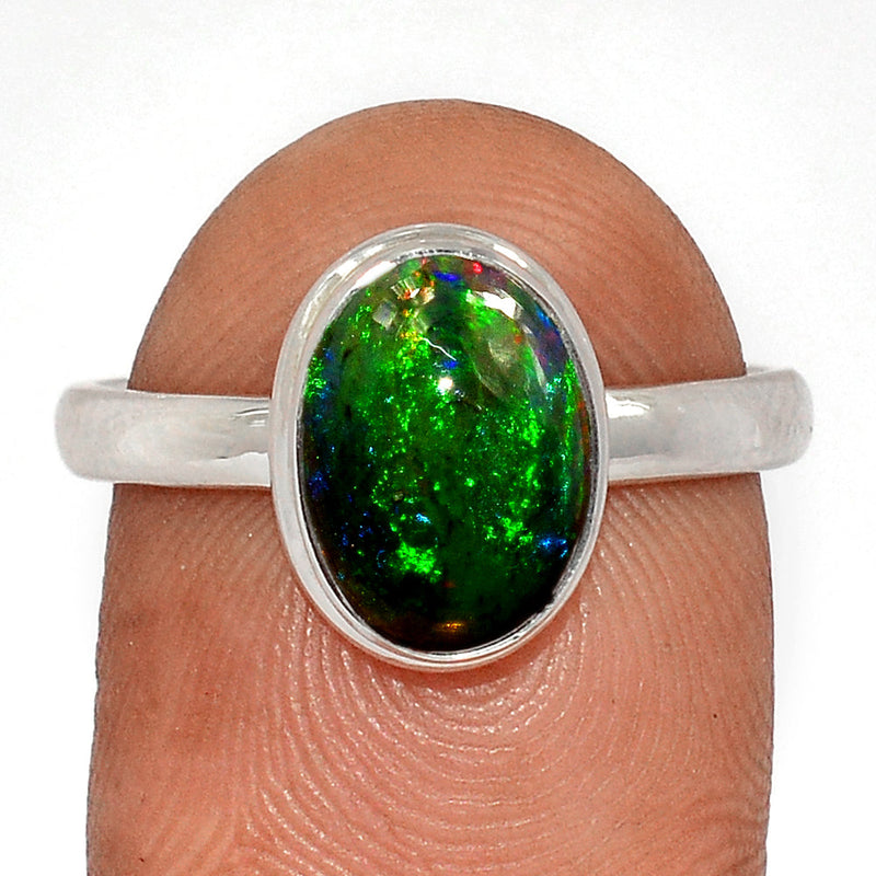 Chalama Black Opal Ring - CBOR301