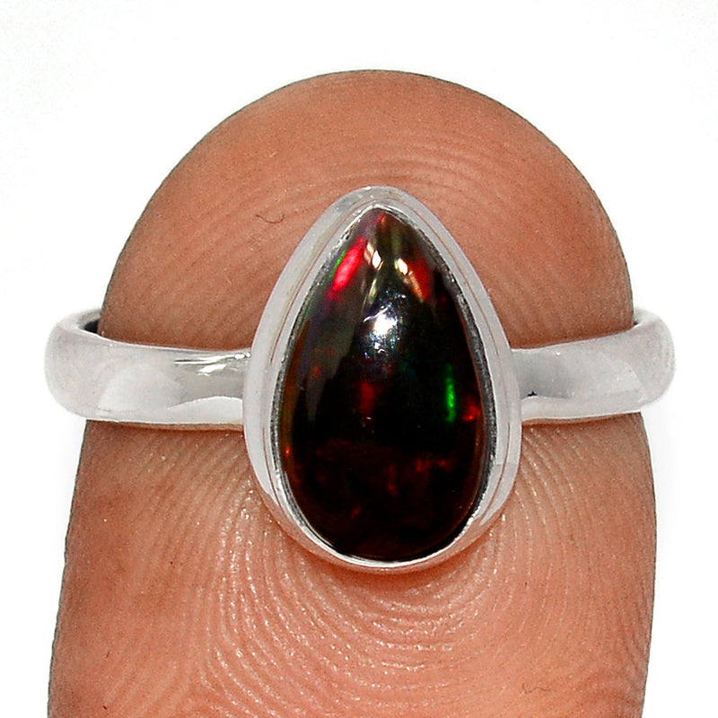 Chalama Black Opal Ring - CBOR302