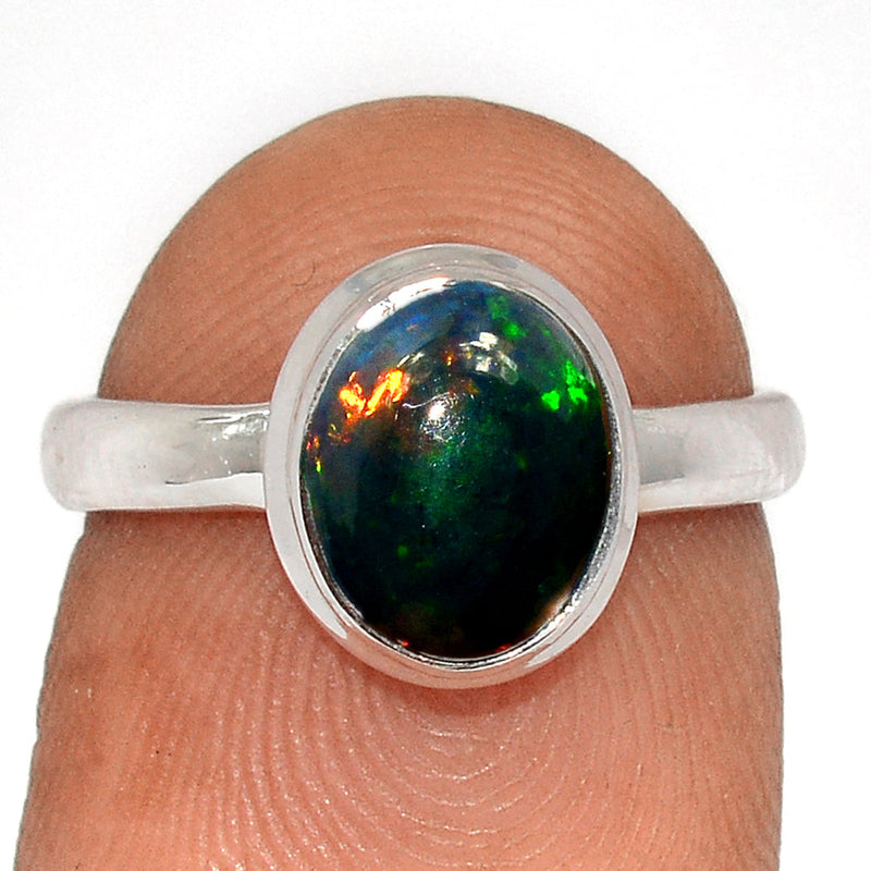 Chalama Black Opal Ring - CBOR309