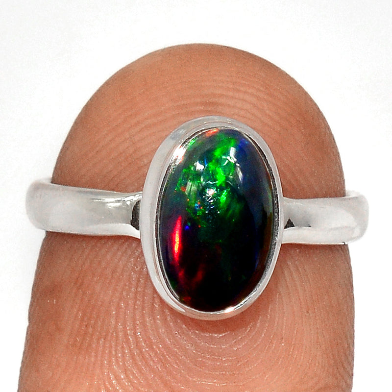 Chalama Black Opal Ring - CBOR313