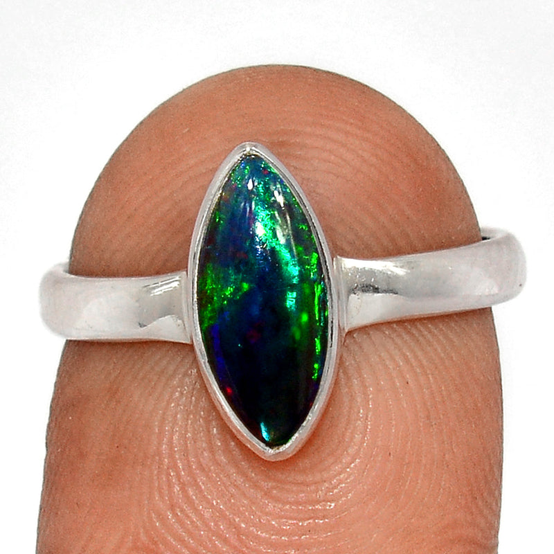 Chalama Black Opal Ring - CBOR321