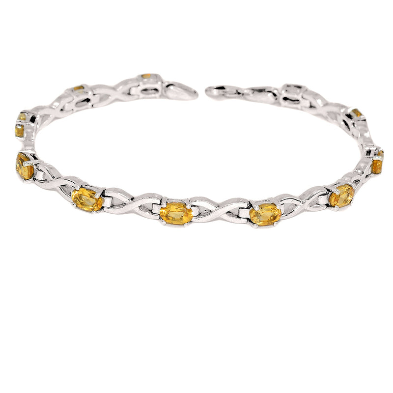 7.5" Citrine Bracelets - CITB312