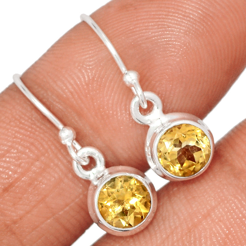 1" Citrine Earrings - CITE1830