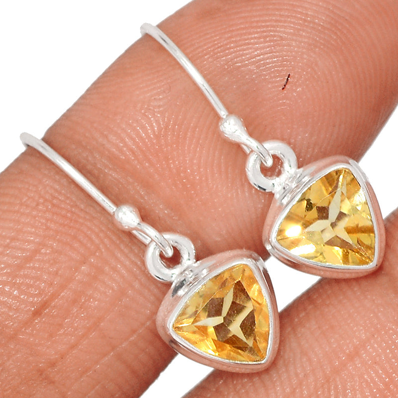 1" Citrine Earrings - CITE1835