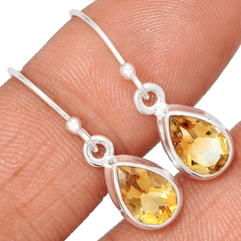 1.1" Citrine Earrings - CITE1838