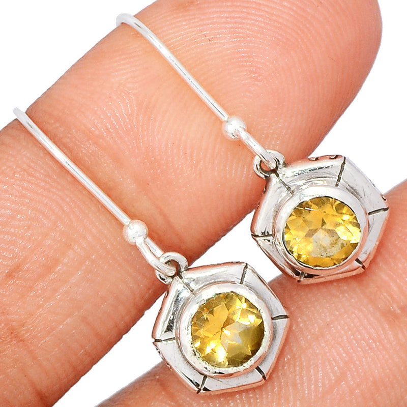 1.2" Citrine Earrings - CITE1844