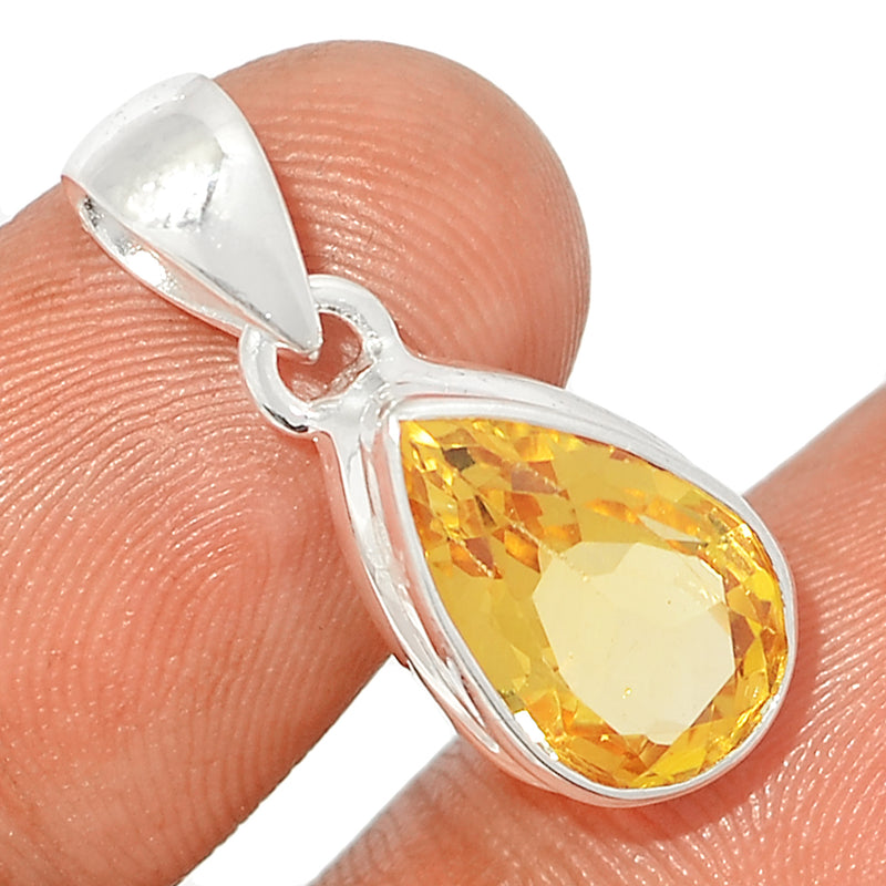 1" Citrine Pendants - CITP2303