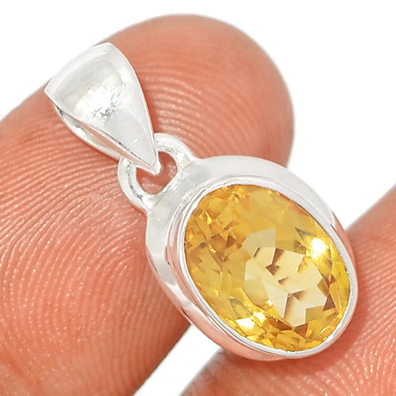 0.8" Citrine Pendants - CITP2311