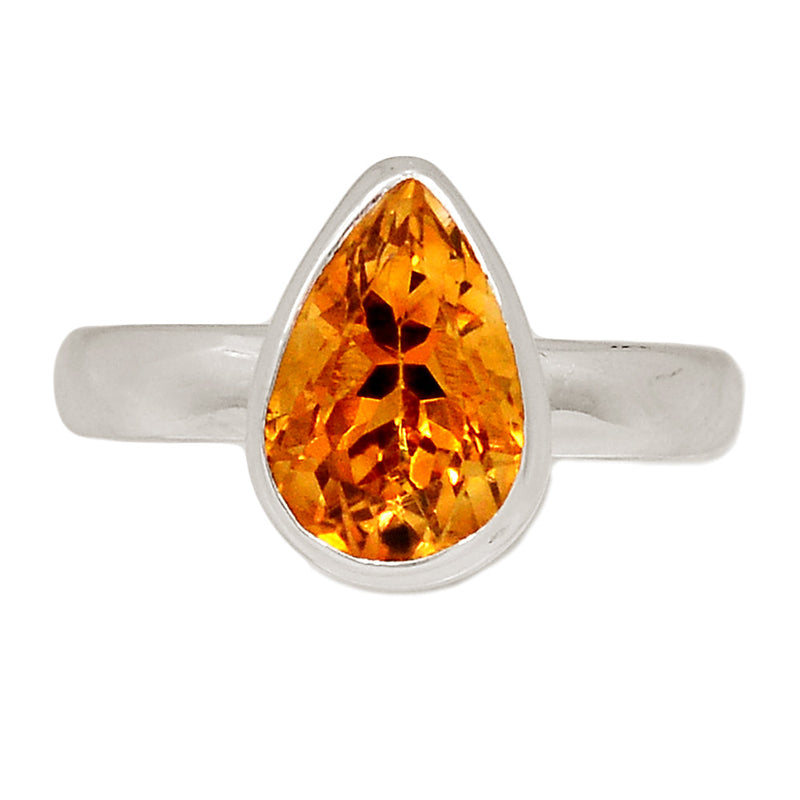 Mandarin Citrine Ring - CITR1373