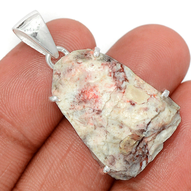 1.5" Cinnabar Rough Pendants - CNRP28