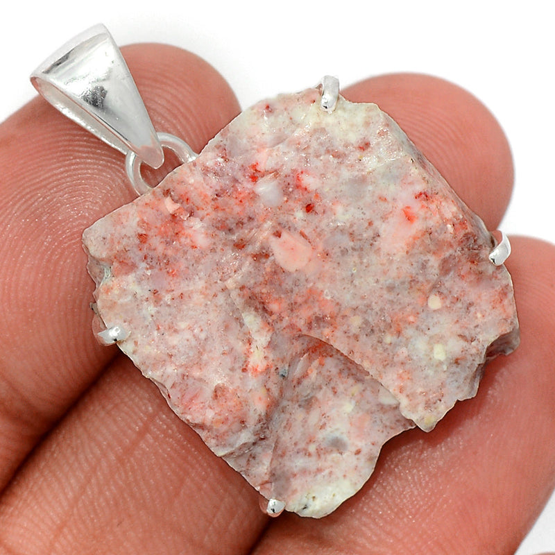 1.3" Cinnabar Rough Pendants - CNRP30