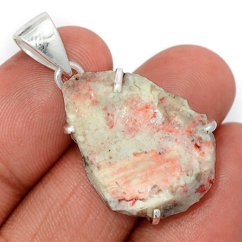 1.5" Cinnabar Rough Pendants - CNRP36