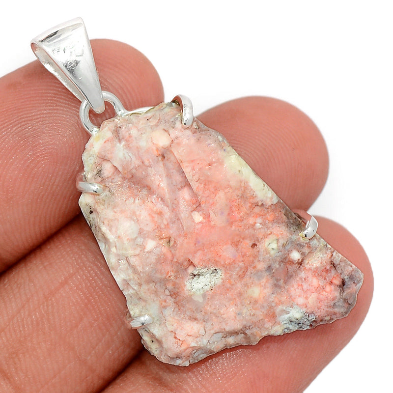 1.7" Cinnabar Rough Pendants - CNRP39