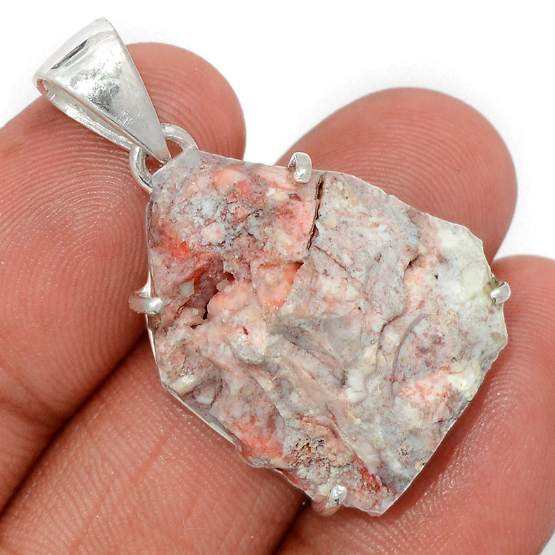 1.5" Cinnabar Rough Pendants - CNRP45