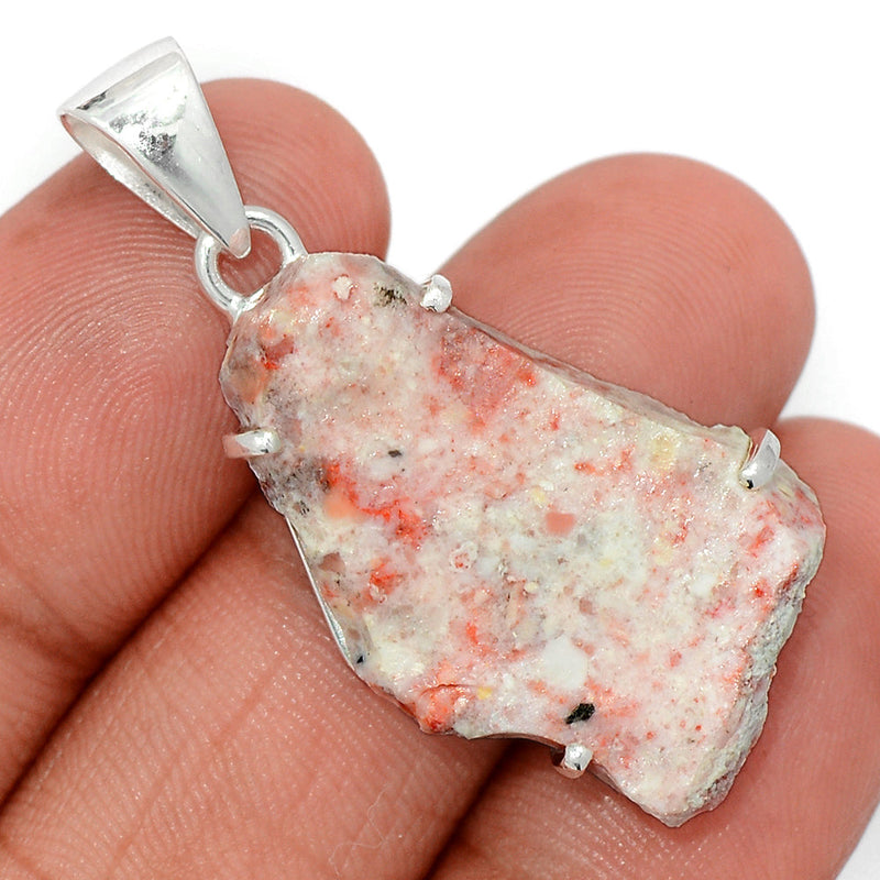 1.6" Cinnabar Rough Pendants - CNRP46