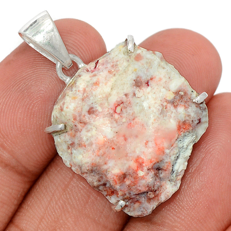 1.5" Cinnabar Rough Pendants - CNRP48