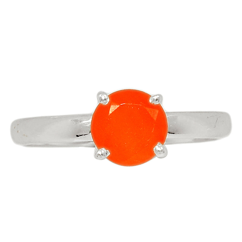 Claw - Carnelian Faceted Ring - CRFR339