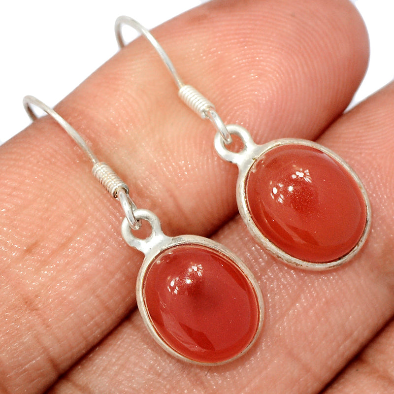 1.2" Carnelian Earrings - CRNE798