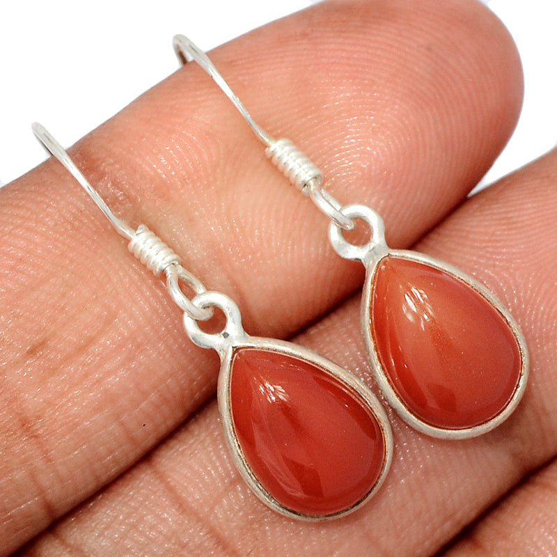 1.2" Carnelian Earrings - CRNE802