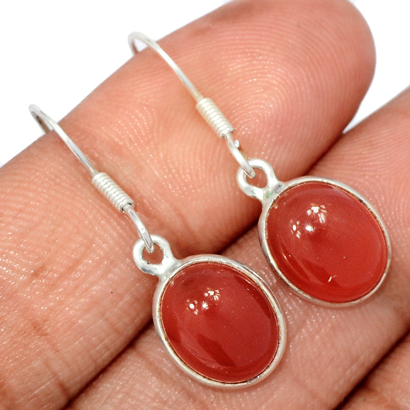 1.2" Carnelian Earrings - CRNE803