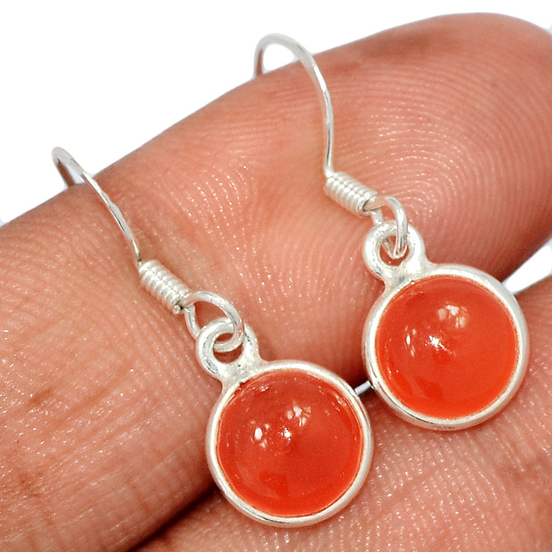 1" Carnelian Earrings - CRNE805