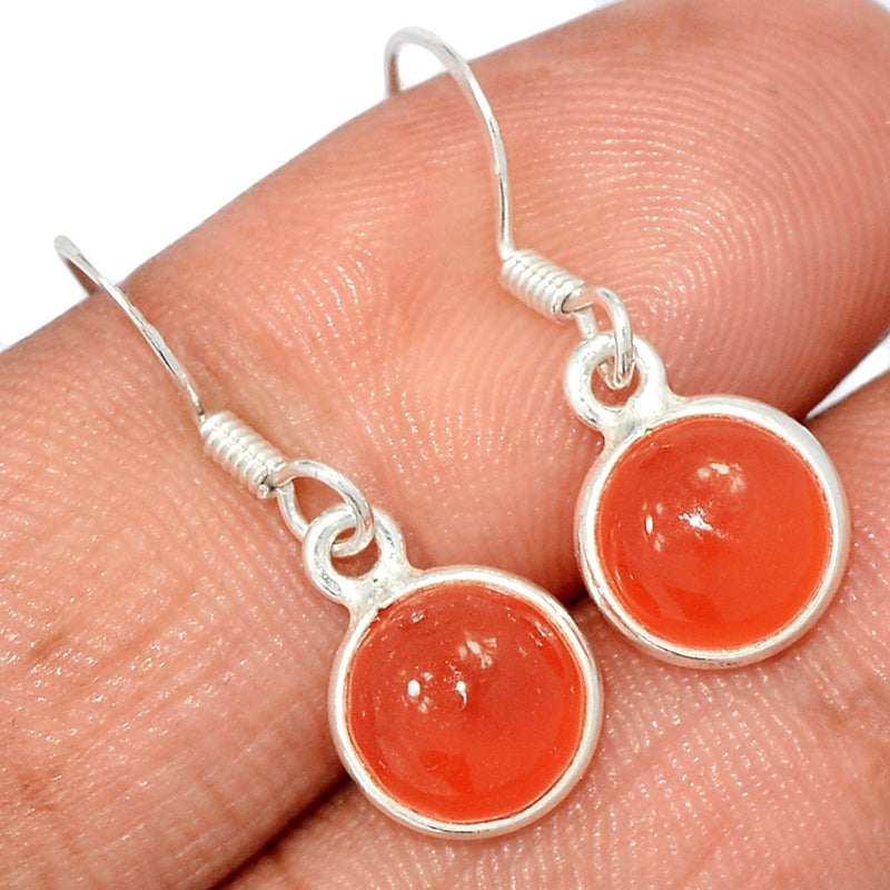 1" Carnelian Earrings - CRNE806