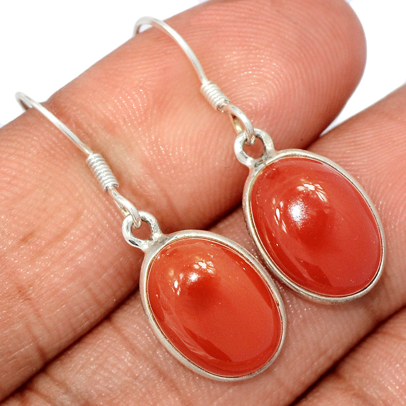 1.3" Carnelian Earrings - CRNE808