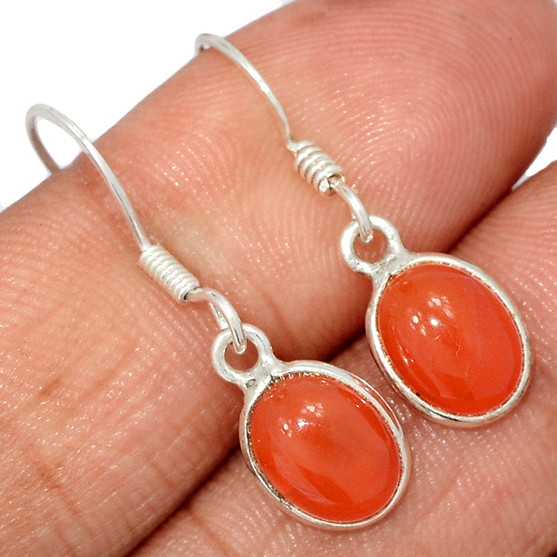 1.1" Carnelian Earrings - CRNE809