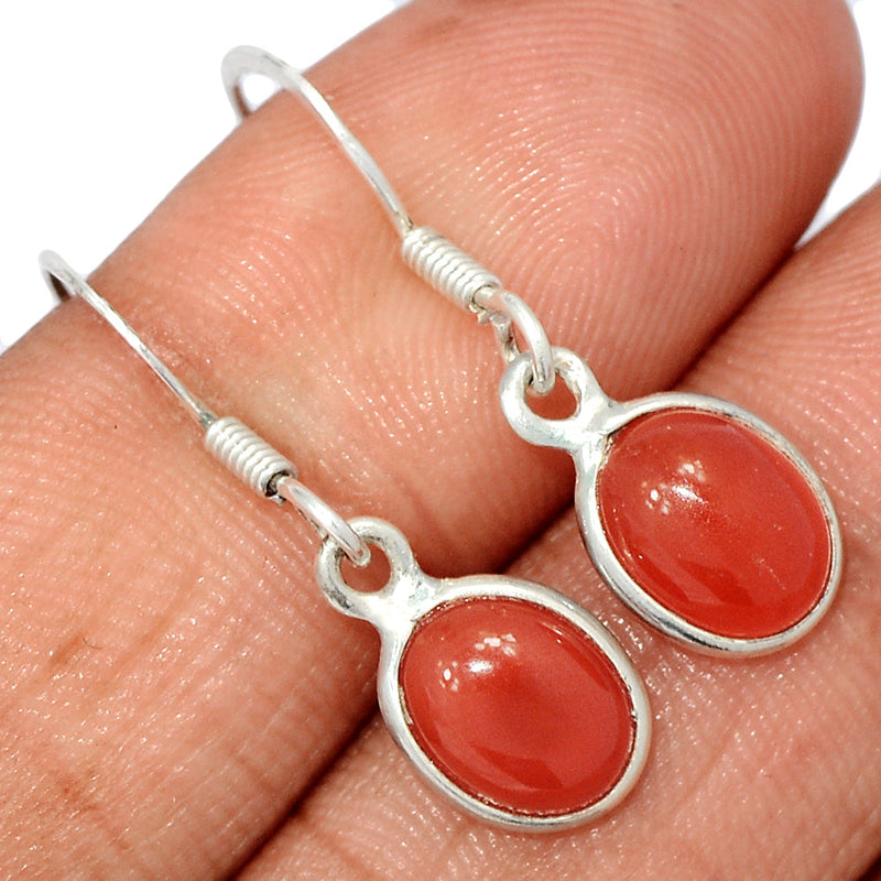 1.1" Carnelian Earrings - CRNE815