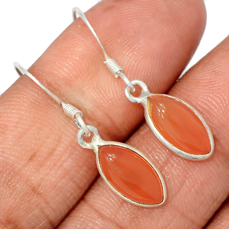 1.2" Carnelian Earrings - CRNE818