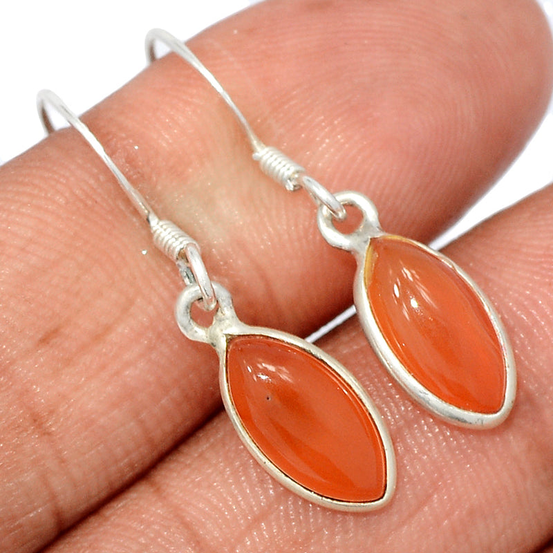 1.2" Carnelian Earrings - CRNE822