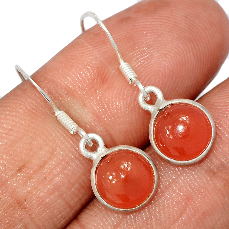 1" Carnelian Earrings - CRNE824