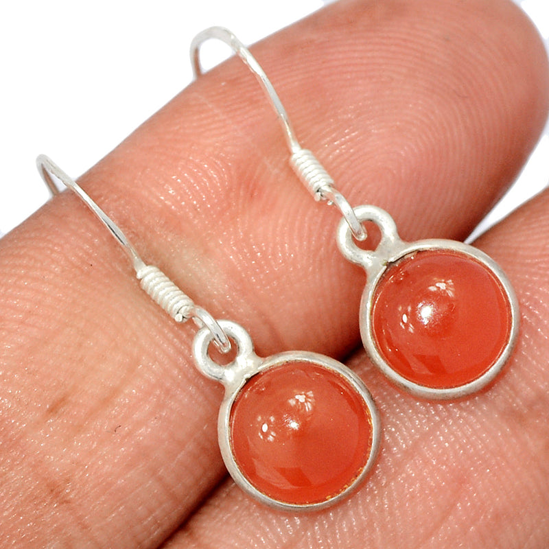 1" Carnelian Earrings - CRNE825