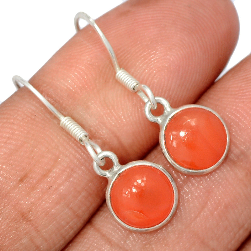 1.1" Carnelian Earrings - CRNE827