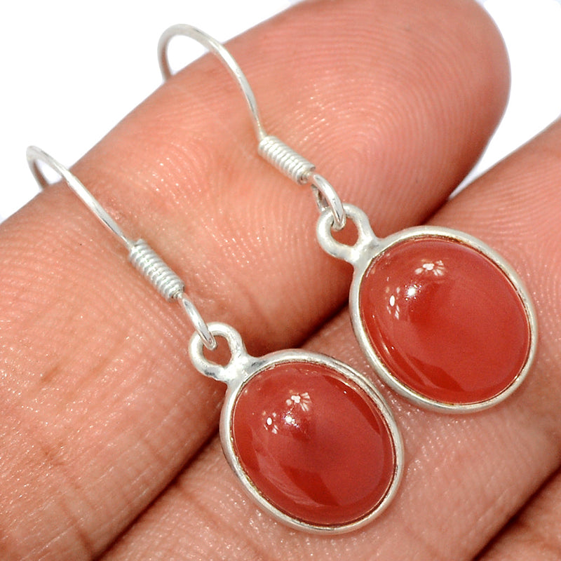 1.2" Carnelian Earrings - CRNE828